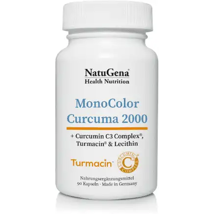 Natugena Monocolor Curcuma 2000 90 Capsule