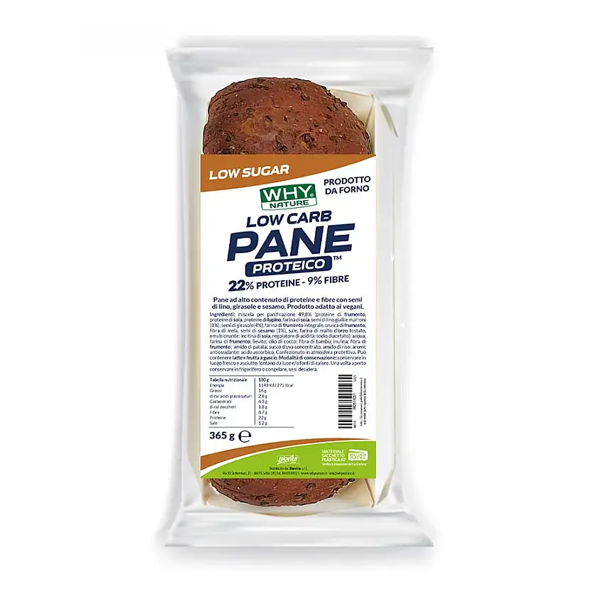 Why Nature Low Carb Pane Proteico 365g