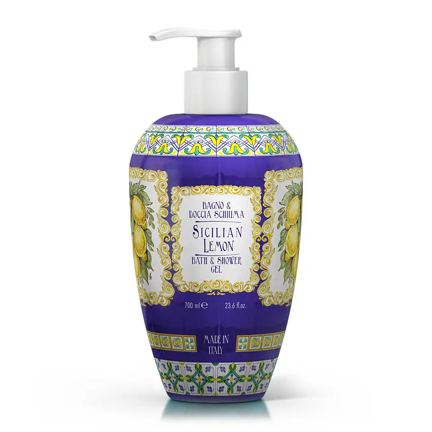 Le Maioliche Sicilian Lemon Bagno E Doccia Schiuma 700ml