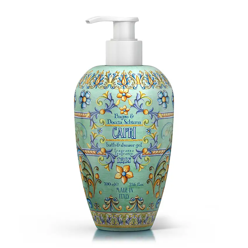 Le Maioliche Iris Of Capri Bagno E Doccia Schiuma 700ml