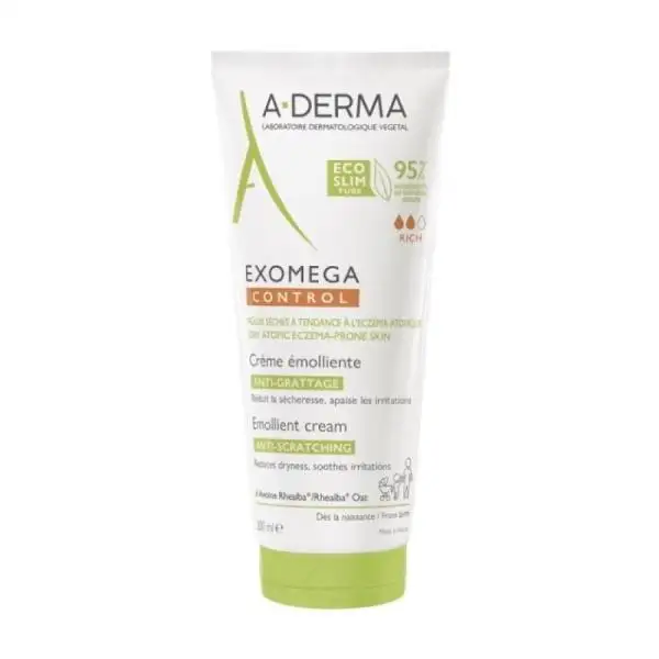 A-Derma Exomega Control Crema Emolliente Anti-grattage 200 ml