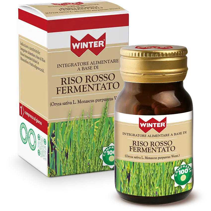 Winter Riso Rosso Fermentato 100 Compresse