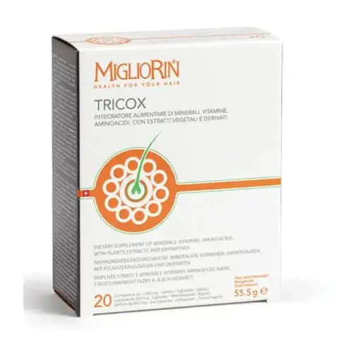 TRICOX 20 TAVOLETTE + 20 GELLULE + 20 CAPSULE NUOVA FORMULA