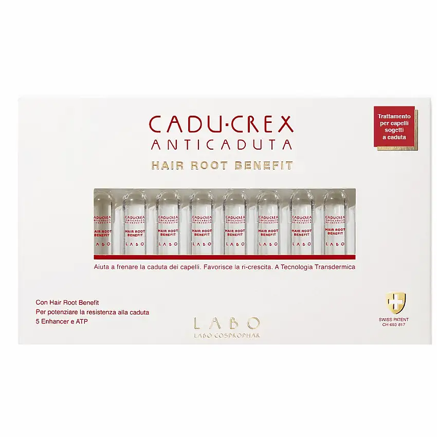 Cadu-Crex Anticaduta Hair Root Benefit Caduta Iniziale Uomo 20 Fiale