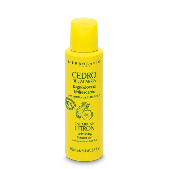 L'Erbolario Bagnodoccia Rinfrescante Cedro di Calabria 100ml