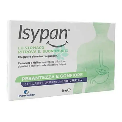 ISYPAN PESANTEZZA GONFIORE 20 COMPRESSE MASTICABILI