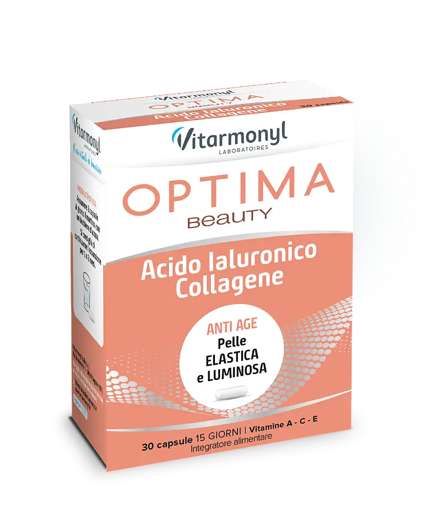 Vitarmonyl Optima Beauty Acido Ialuronico Collagene 30 Capsule
