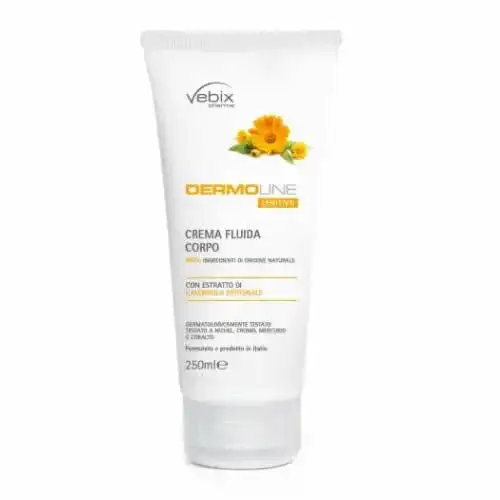VEBIX DERMOLINE CREMA CORPO FLUIDA CALENDULA 250 ML