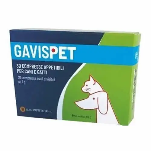 GAVISPET 30 COMPRESSE APPETIBILI