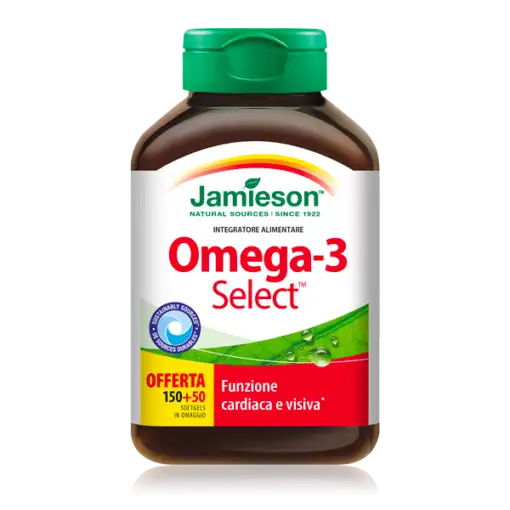 Jamieson Omega 3 Select 150+50 Softgels