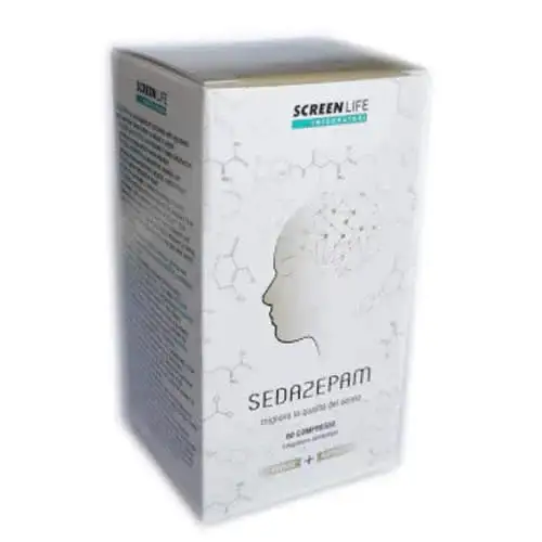 SEDAZEPAM 60 CAPSULE INTEGRATORE PER AIUTARE NEL SONNO AIUTA A DORMIRE