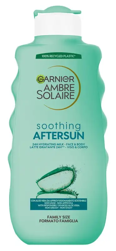 Garnier Ambre Solaire Latte Doposole Idratante Aloe Vera/Cactus 400ml