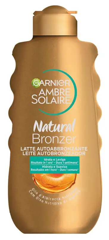 Garnier Ambre Solaire Natural Bronzer Latte Autoabbronzante Corpo 200ml