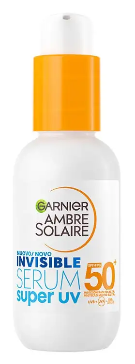 Garnier Ambre Solaire Super Uv Siero Viso Invisibile 30ml SPF50+
