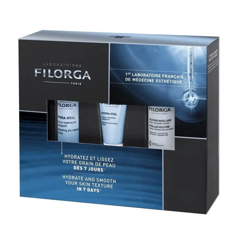 Filorga Cofanetto Idratante e Rimbolpante Hydra Hyal Siero
