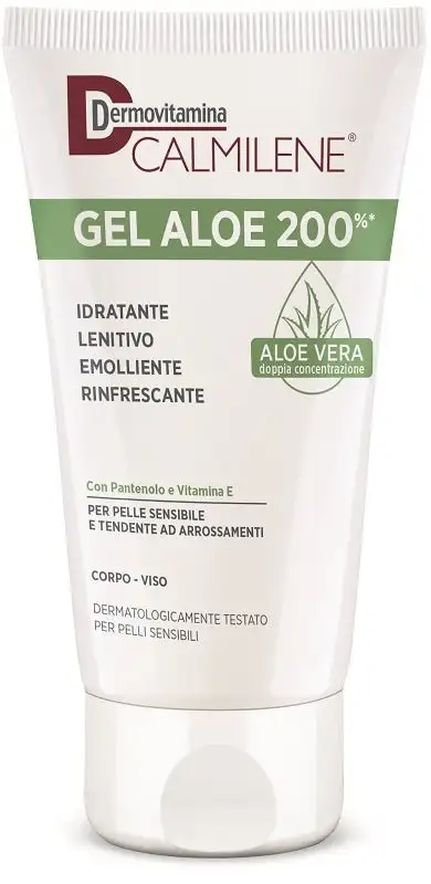 Dermovitamina Calmilene Gel Aloe 200% 150ml