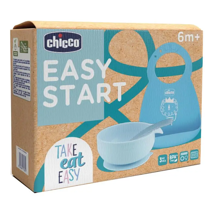 CH SET PAPPA SIL 6M+ AZZURRO
