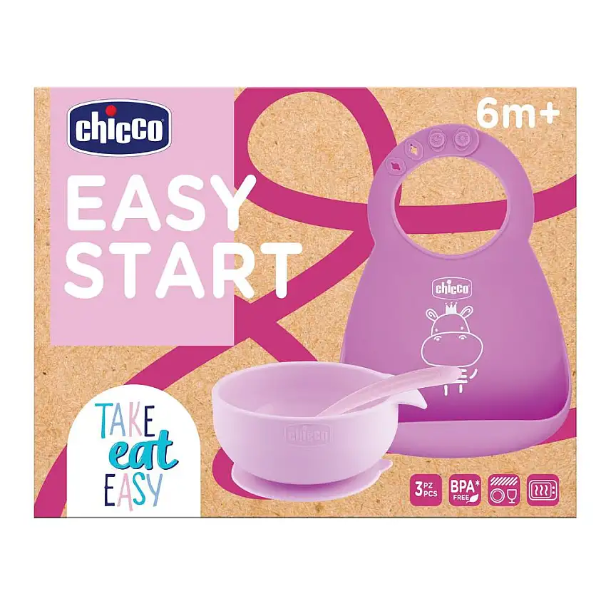 CH SET PAPPA SIL 6M+ ROSA