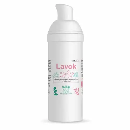 LAVOK DETERGENTE CIGLIA & PALPEBRE IN SCHIUMA 50 G