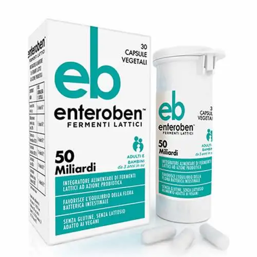 ENTEROBEN 50MLD 30 CAPSULE VEGETALI