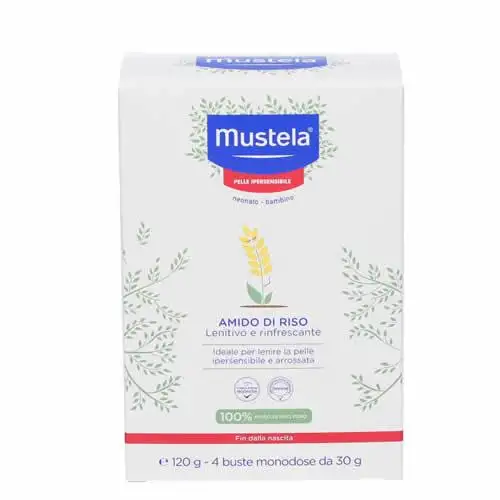 MUSTELA AMIDO DI RISO 4 BUSTINE DA 30 G