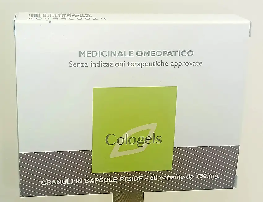 COLOGELS GRANULI IN CAPSULE RIGIDE 60 CAPSULE DA 160 MG