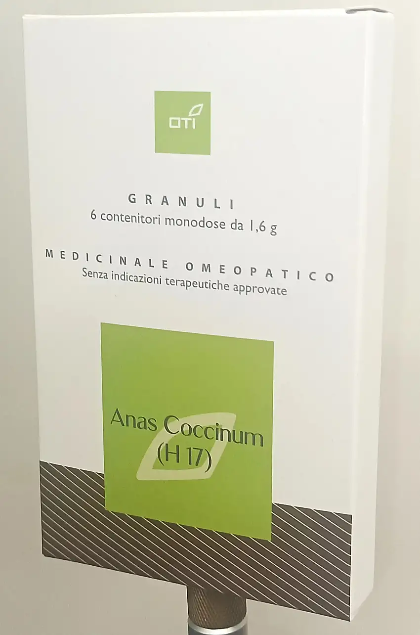 ANAS COCCINUM H17 GRANULI 6 CONTENITORI MONODOSE IN PP DA 1,6 G