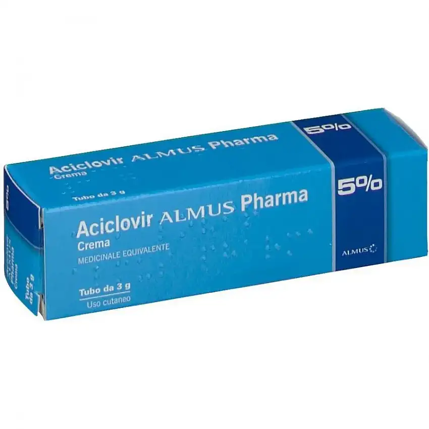 ACICLOVIR ALM "5% CREMA"1 TUBO DA 3 G"