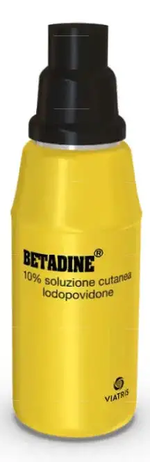 BETADINE 10% SOLUZIONE CUTANEA 1 FLACONE IN HDPE DA 120 ML