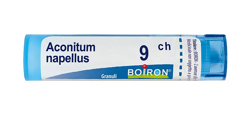 ACONITUM NAP BOI 9 CH GRANULI 1 CONTENITORE MULTIDOSE IN PP DA 4 G (80 GRANULI) CON TAPPO DISPENSATORE IN PS