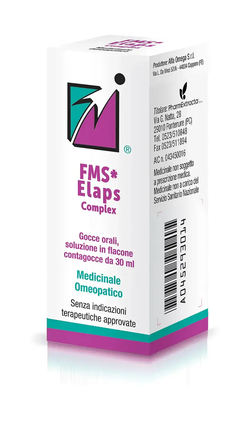FMS ELAPS COMPLEX GOCCE ORALI, SOLUZIONE FLACONE CONTAGOCCE IN VETRO DA 30 ML