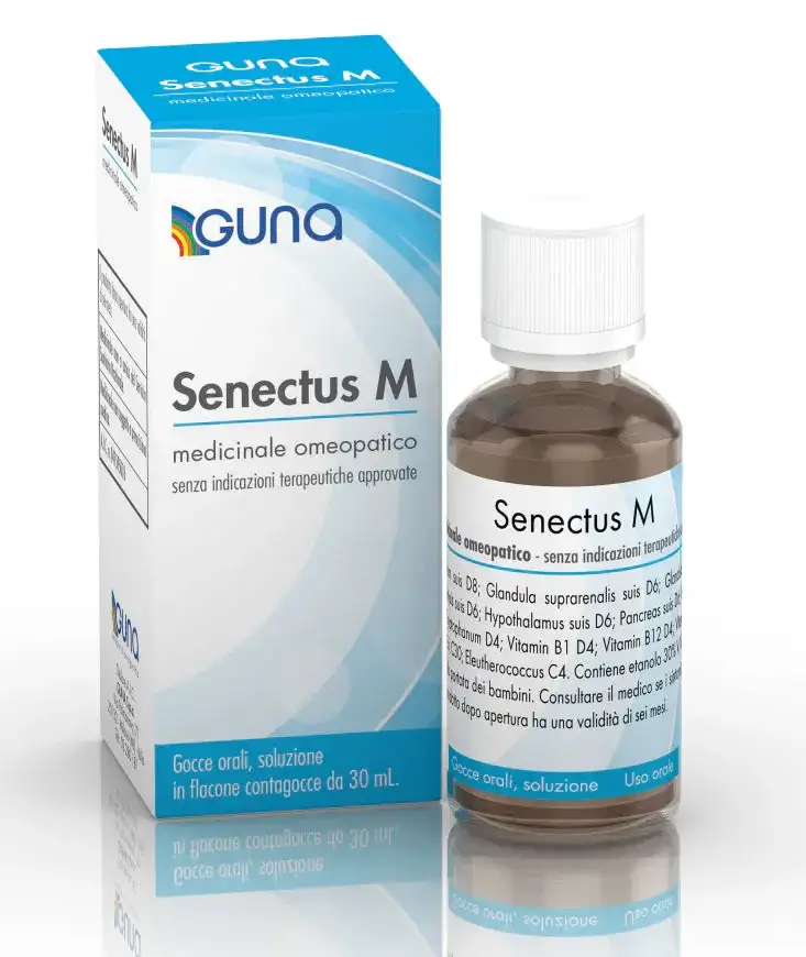 SENECTUS M GOCCE ORALI SOLUZIONE 1 FLACONE CONTAGOCCE IN VETRO DA 30 ML