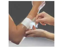 FILM ADESIVO IN POLIURETANO IN ROTOLO TRASPARENTE IMPERMEABILE PER FISSAGGIO DI MEDICAZIONI E CATETERI 5X1000 1MED