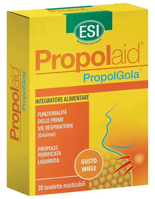 ESI PROPOLAID TAVOLETTE GOLA MIELE 30 TAVOLETTE