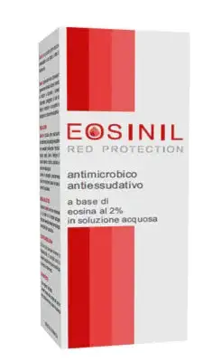 EOSINIL RED PROTECTION LOZIONE A BASE DI EOSINA AL 2% IN SOLUZIONE ACQUOSA 50 ML ANTIMICROBICO ANTIESSUDATIVO