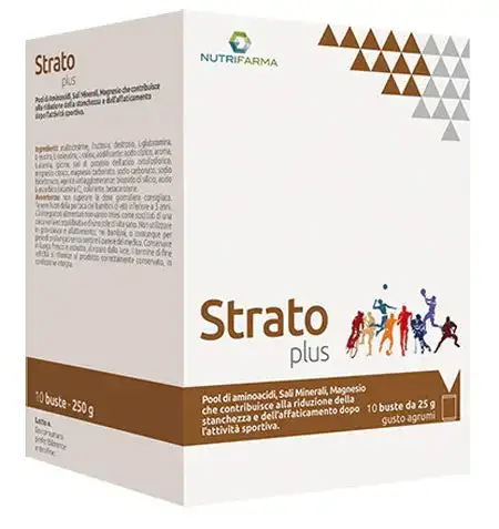 STRATO PLUS 10 BUSTINE 25 G GUSTO AGRUMI