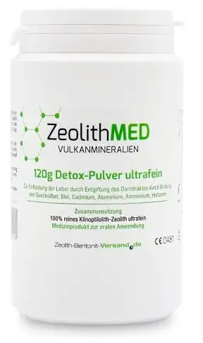 ZEOLITHMED MINERALI VULCANICI DETOX POLVERE ULTRAFINE 120 G