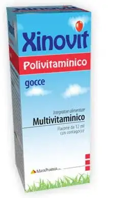 XINOVIT POLIVITAMINICO 12 ML SENZA GLUTINE NATURALMENTE PRIVO DI LATTOSIO