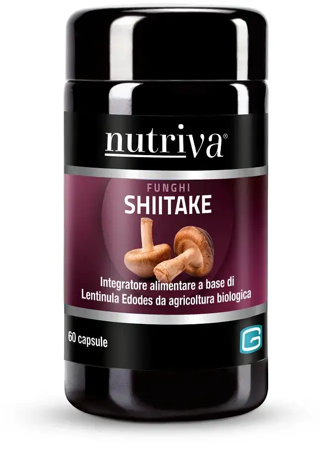 NUTRIVA SHIITAKE BIO 60 CAPSULE