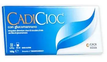 CADICIOC TAVOLETTA LATTE CON GLUCOMANNANO 100 G