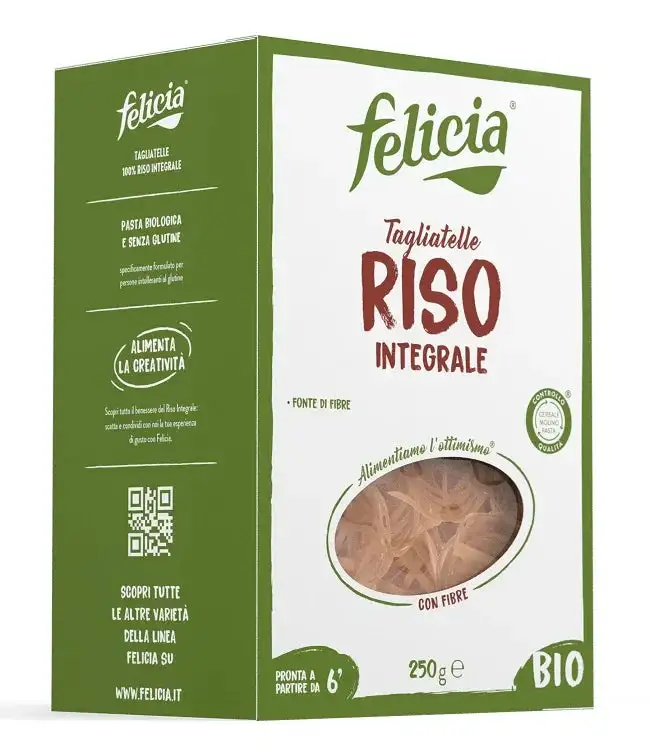 FELICIA TAGLIATELLE RISO INTEGRALE 250 G