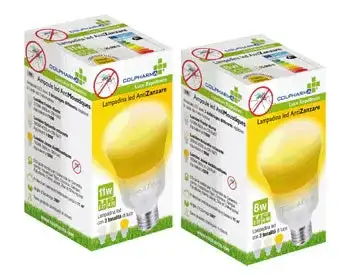 COLPHARMA LAMPADINA LED ANTIZANZARA 11 WATT