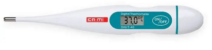 TERMOMETRO DIGITALE DIGIT 40 A 40 SECONDI CON PUNTA RIGIDA