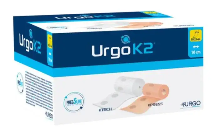 URGOK2 LATEX FREE T1-10CM 2 PEZZI