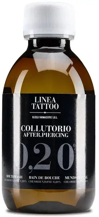 TATTOO COLLUTORIO AFTER PIERCING 0,20% CLOREXIDINA 200 ML