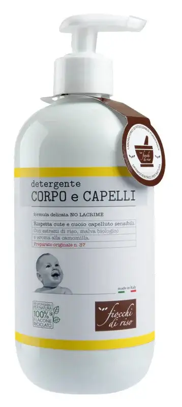 FIOCCHI DI RISO DETERGENTE CORPO/CAPELLI CAMOMILLA 400 ML