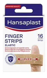 CEROTTI PER LE DITA ELASTICO FINGER STRIP 16 PEZZI