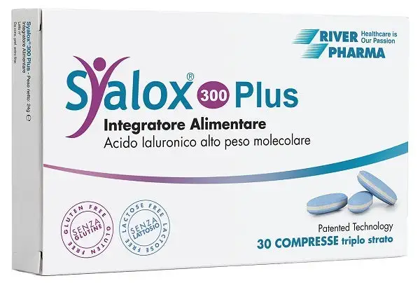 SYALOX 300 PLUS 30 COMPRESSE TRIPLO STRATO SENZA GLUTINE SENZA LATTOSIO