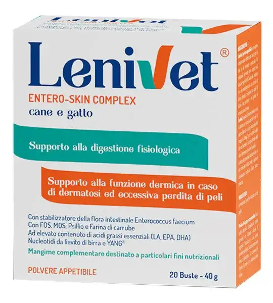 LENIVET ENTERO SKIN COMPLEX 20 BUSTE DA 2000 MG