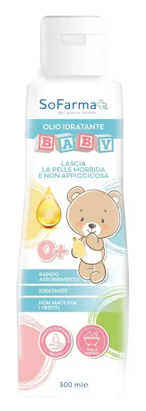 OLIO CORPO/BAGNO BAMBINI 300 ML SOFARMAPIU'